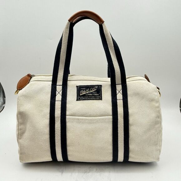 Ralph Lauren Sportsman Goods Limited Edition Canvas Bag & polo Jeans Bucket Bag - Picture 5 of 16